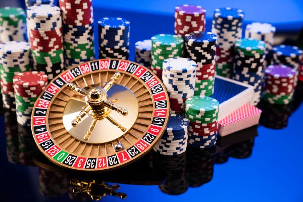 Live blackjack table on kuda jitu with dealer and cards